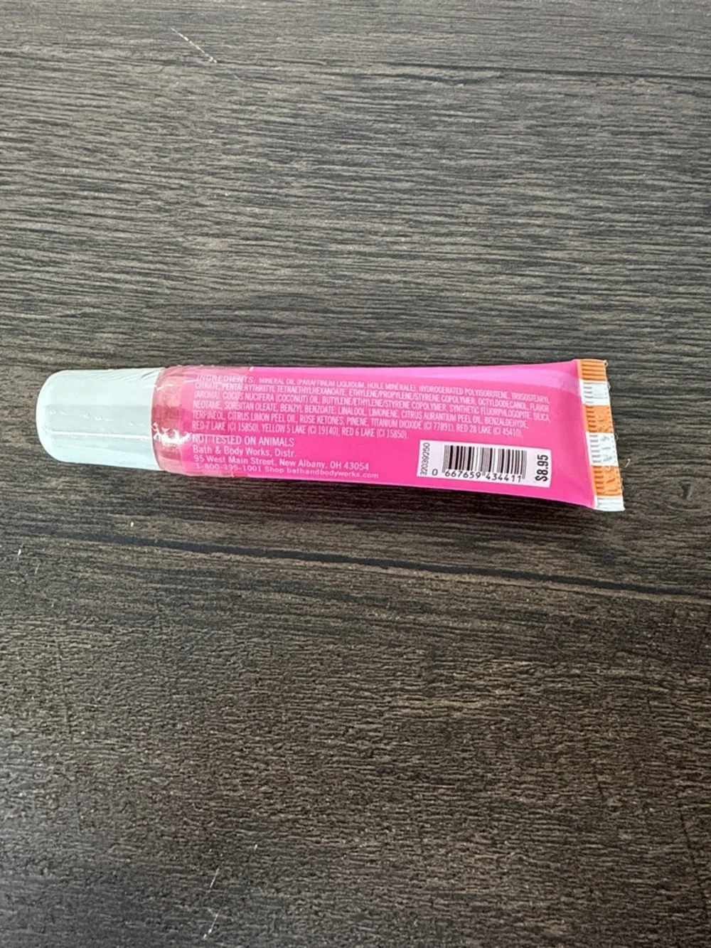 Bath & Body Works Snowy Peach Berry Lip Gloss